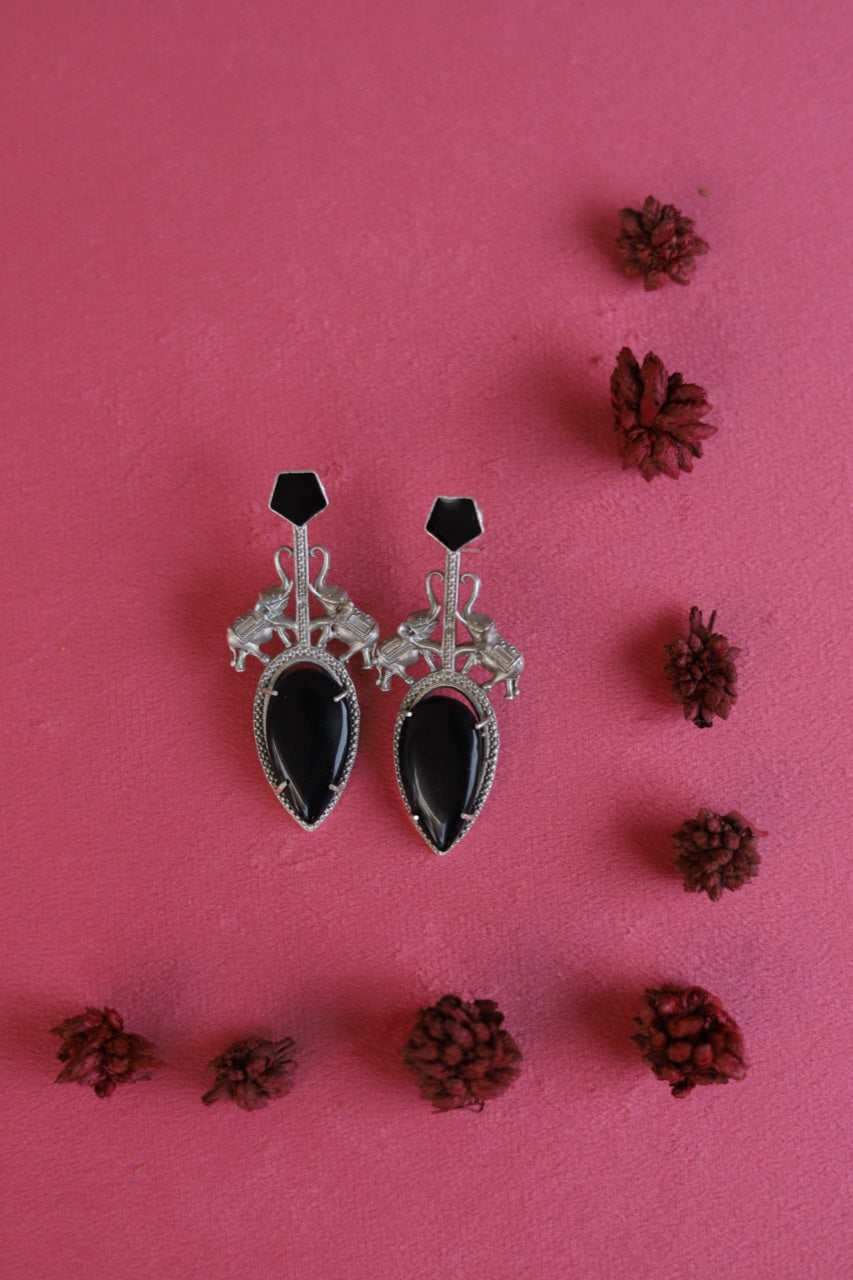 Nightshade Elephant Essence Earrings