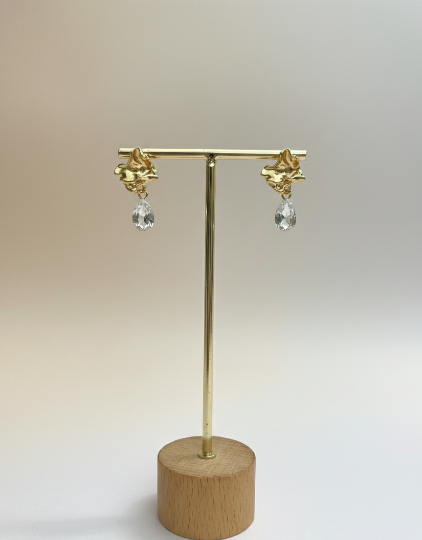 The Aurelia Petal & Crystal Drops