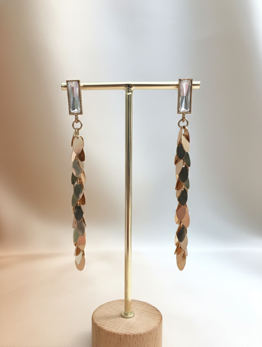 The Cascading Sequin Drop