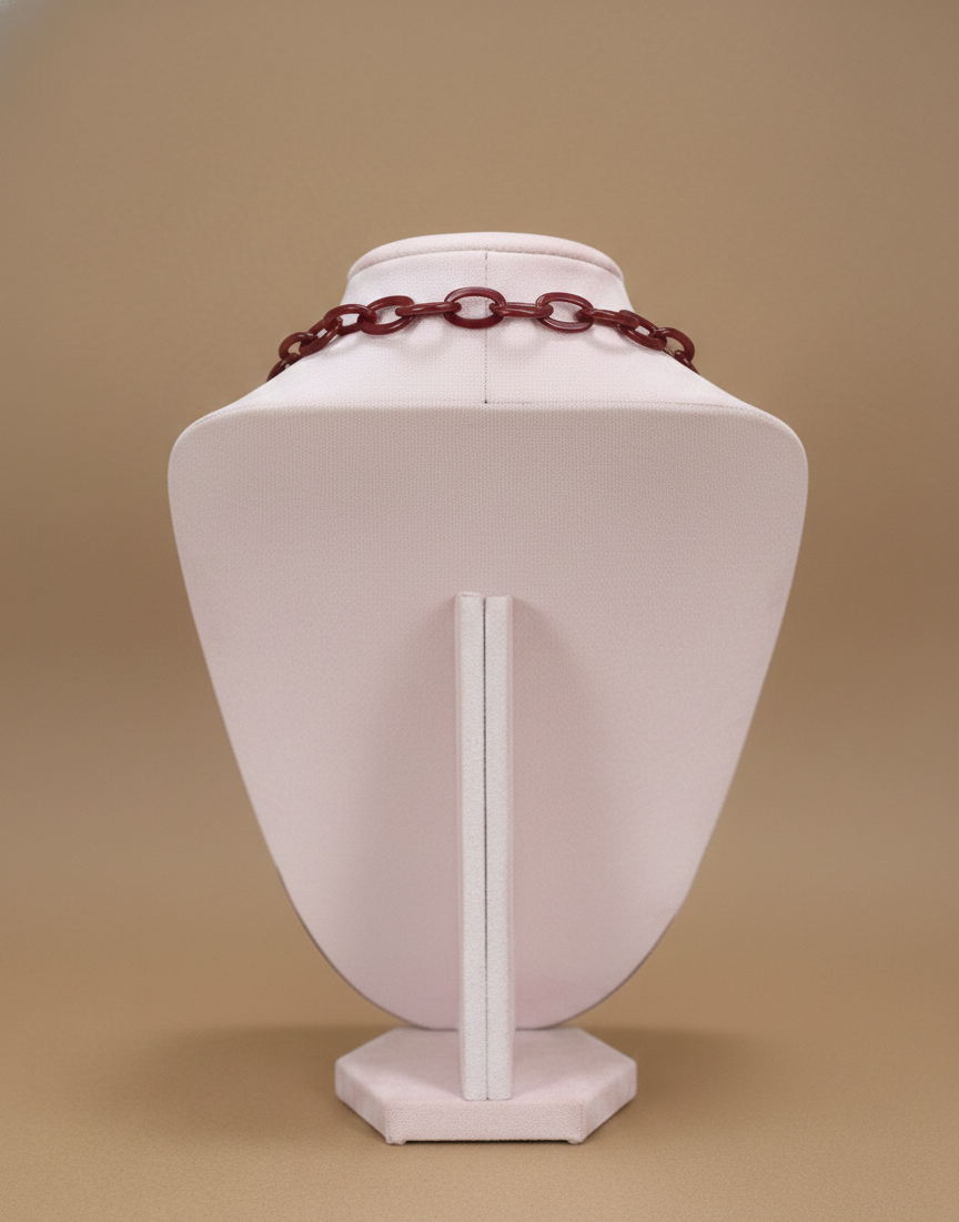 The Maroon Medley Necklace