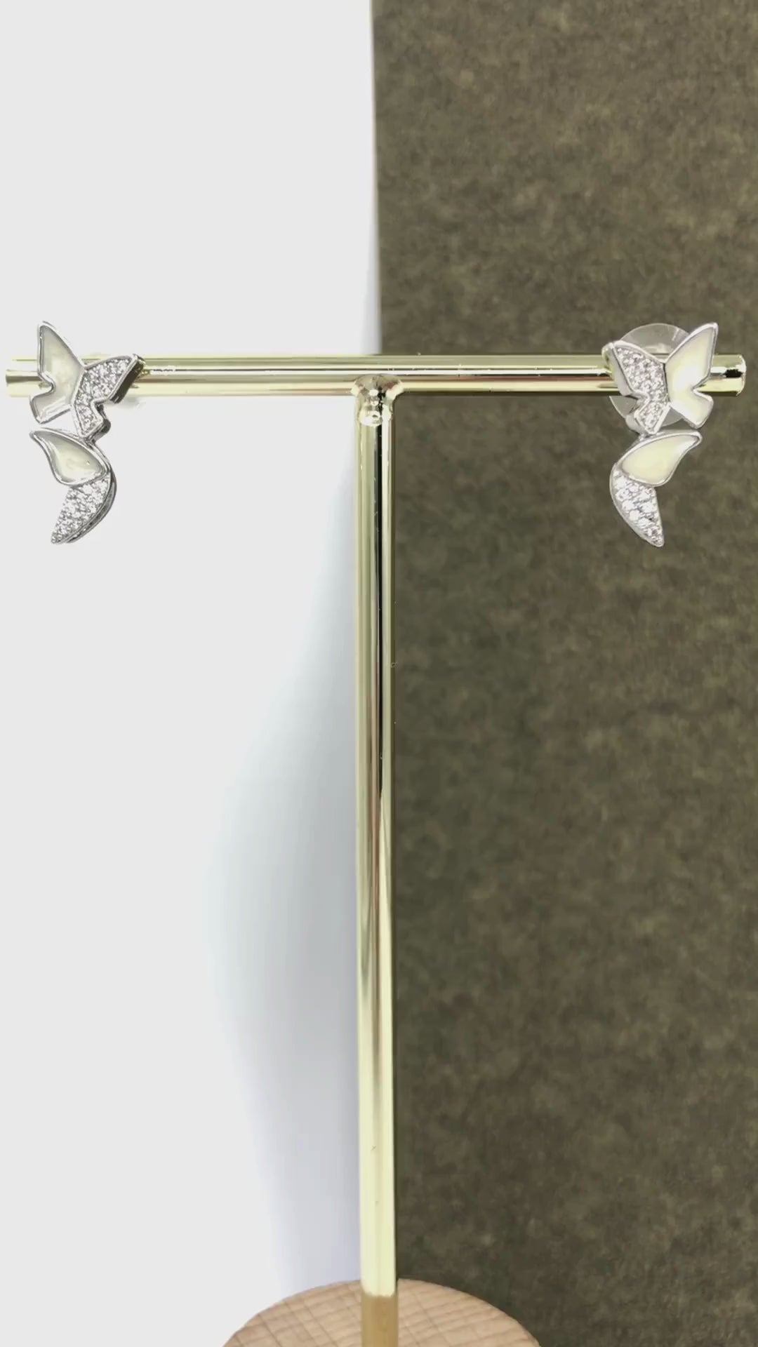 Enchanted Butterfly Studs